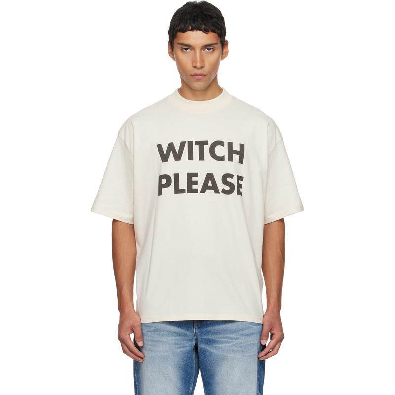 EGONLAB 男士 T恤 灰白色 Witch Please T 恤