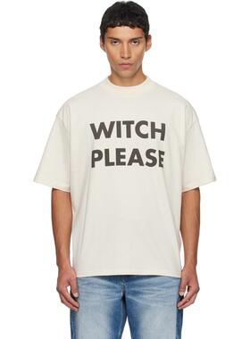 EGONLAB 男士 T恤 灰白色 Witch Please T 恤