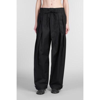 Jil Sander 吉尔·桑达 女士 SS25 长裤 Jil Sander 松紧腰带褶皱