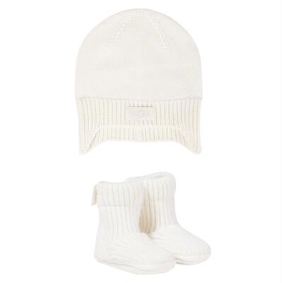UGG Australia 婴儿 婴儿装 beanie Skylar boots 套装童装