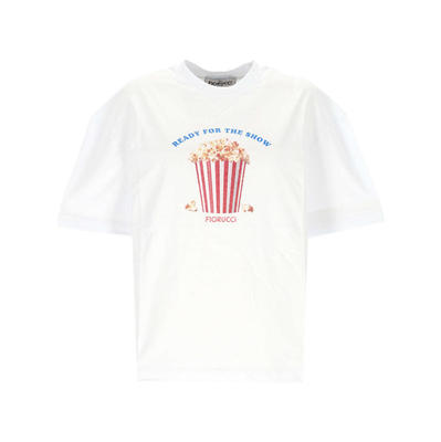 Fiorucci 女士 SS26 T恤 and Polos 白色