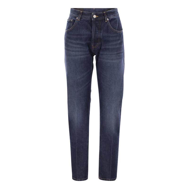 DONDUP 男士 FW24 牛仔长裤 腰带环牛仔裤