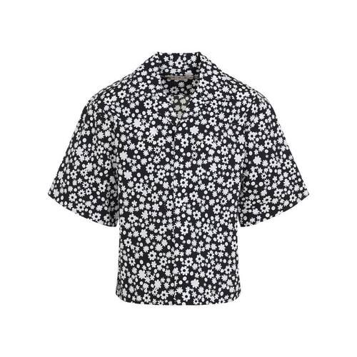 Marni 玛尼 男士 SS25 衬衫 Marni Pop Fields 图案宽松