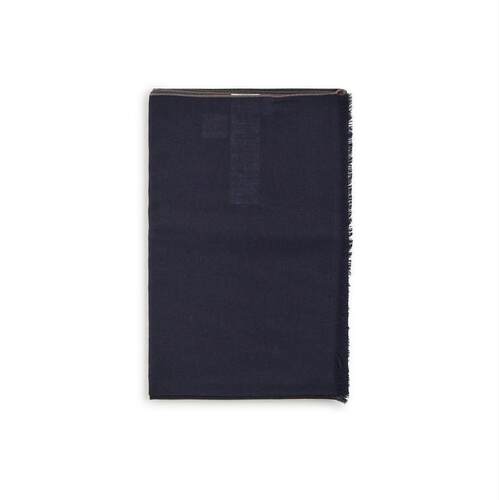 Eleventy 十一世 男士 FW25 围巾 流苏羊绒羊毛