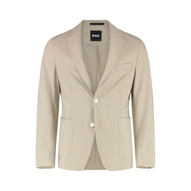 Boss 男士 SS25 夹克 单排扣两颗扣夹克