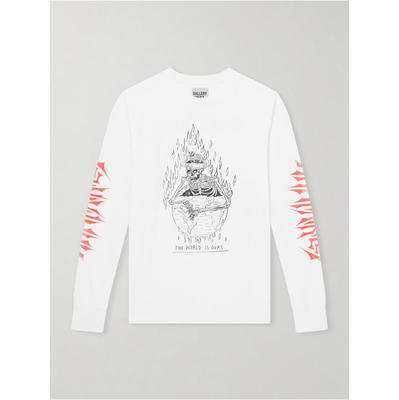 Gallery Dept. 男士 SS26 T恤 World Is Ours 印花棉针织