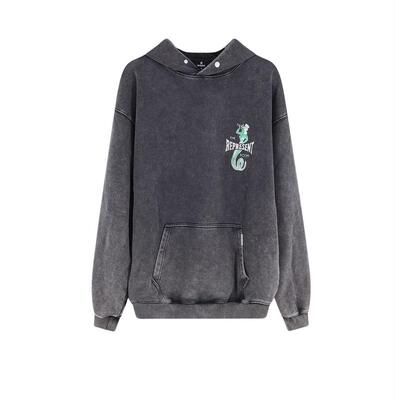 Represent 男士 SS26 卫衣 代表 Viper Room 图案连帽衫