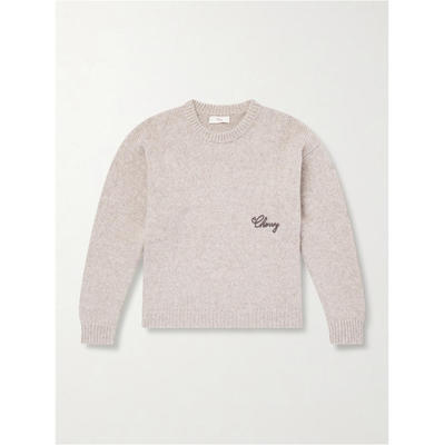 Cherry Los Angeles 男士 SS26 毛衣 Logo刺绣羊驼毛混纺