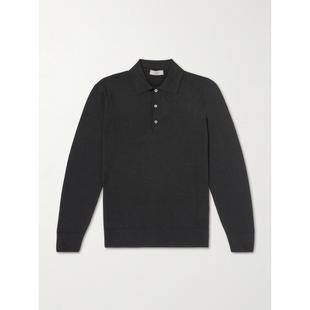 Canali 康钠丽 男士 SS26 POLO衫 羊毛