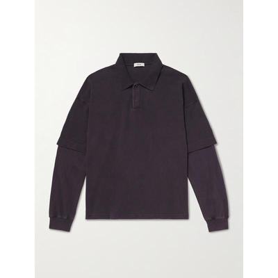 AGOLDE 阿戈尔德 男士 SS26 POLO衫 Curren 层叠感棉质凸纹布