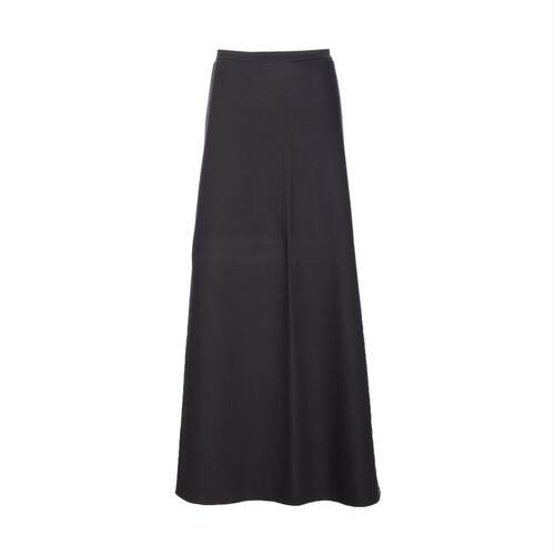 Max Mara 麦斯玛拉 女士 FW25 超长裙 黑色 Vernice 半身裙