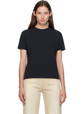 Acne Studios 女士 T恤 黑色 Regular Fit T 恤