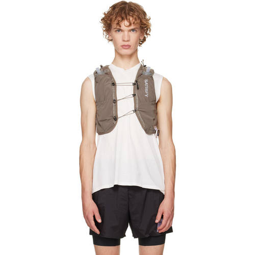 Satisfy 男士 马甲 灰褐色 Justice Cordura 5L Hydration
