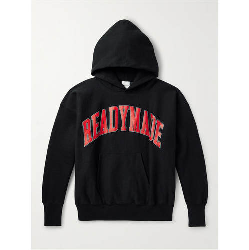 Readymade 男士 SS25 卫衣 徽标印花棉混纺针织连帽衫