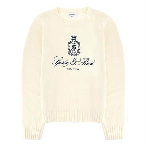 Sporty  Rich 中性（成人） FW25 毛衣 带Logo毛线衫