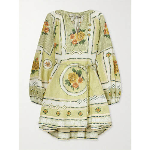 Alémais 女士 FW26 短款连衣裙 Dixie 棉质迷你连衣裙
