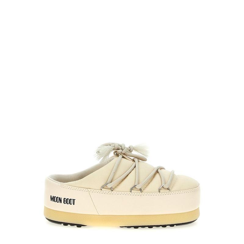 Moon Boot 女士 FW24 凉鞋 Evx 標誌印花穆勒鞋