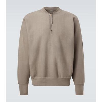 A.PRESSE 男士 卫衣 复古棉质针织半拉链