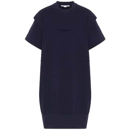 Stella Mccartney 斯特拉·麦卡特尼 女士 中长连衣裙 棉针织