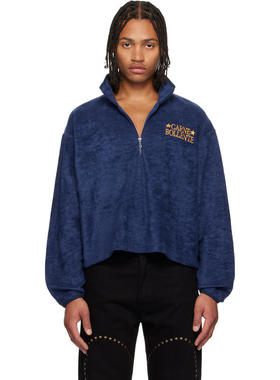 Carne Bollente 男士 卫衣 蓝色 Nighttime Run 套头衫