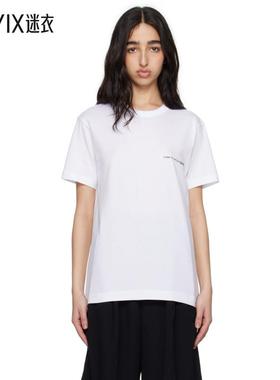 【春夏新品】Comme des Garçons 女款白色 T 恤  迷衣时尚