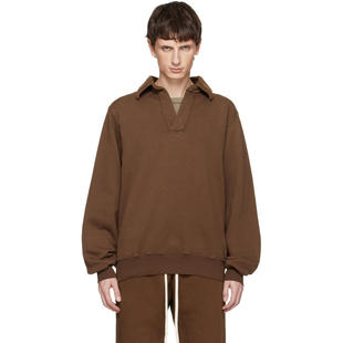 Moto 男士 衫 Polo Back Heavyweight 棕色 POLO衫 Tien Les