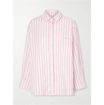 Faithfull the Brand 女士 SS26 衬衫 Angelo 宽松款条纹棉质府绸