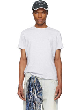 Acne Studios 男士 T恤 灰色 Regular Fit T 恤