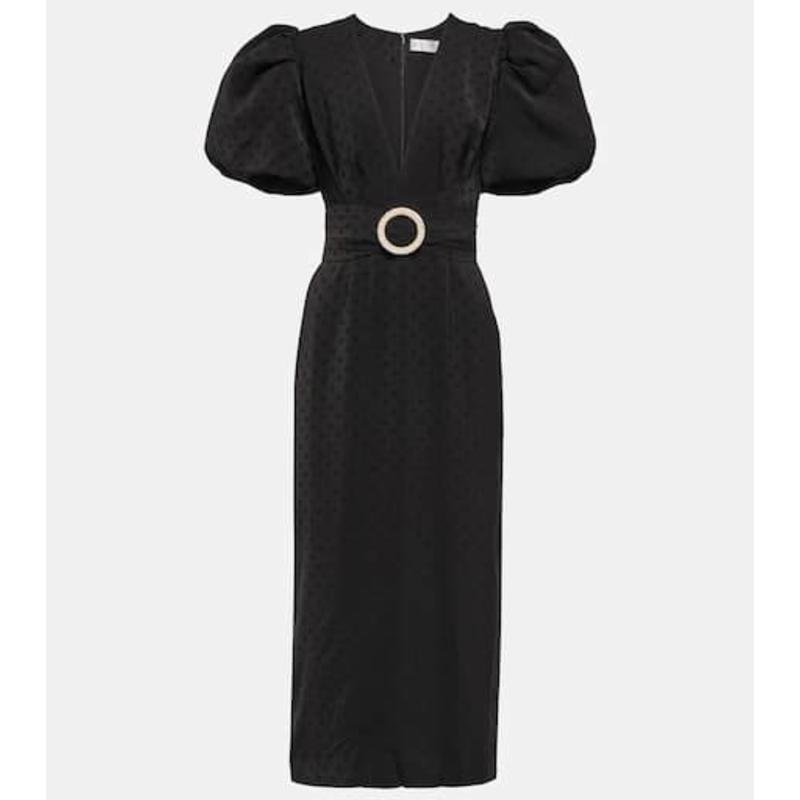 Rebecca Vallance 女士 中长连衣裙 Golightly 泡泡袖中长连衣裙