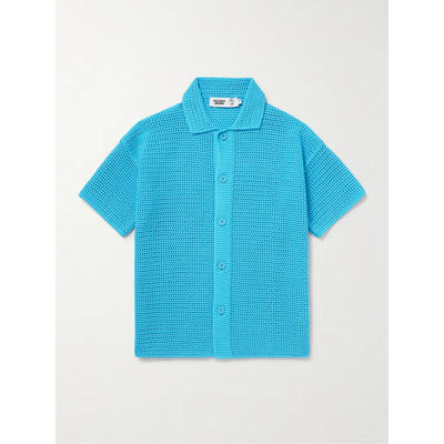 Orlebar Brown 男士 衬衫 + Lamborghini Thomas 洞洞针织有机棉