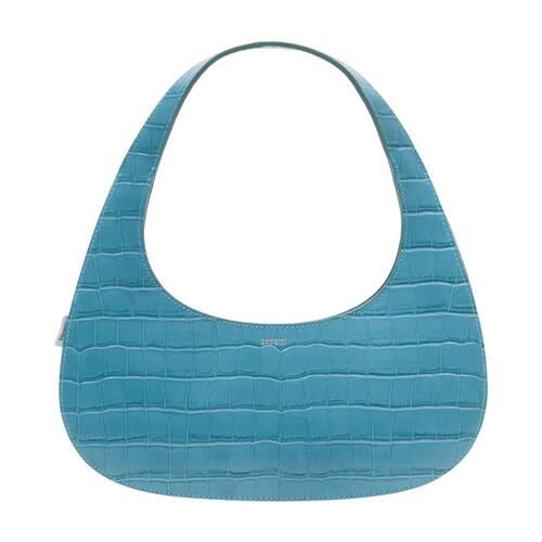 Coperni 女士 SS26 手提包 LOUO SWIPE 鳄鱼纹手袋