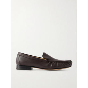 女士 莫罗·伯拉尼克 SS26 乐福鞋 皮质 Manolo Leonda Blahnik