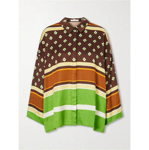 Faithfull the Brand 女士 FW26 衬衫 Cora 印花缎面