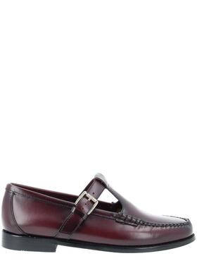 G.H. BASS  CO 女士 SS26 休闲皮鞋 WEEJUN 玛丽珍休闲平底鞋