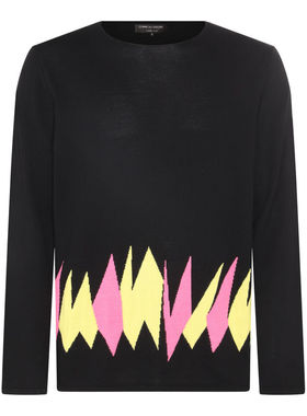 Comme des Garçons川久保玲 Homme Plus 男士 毛衣 黑色羊毛毛衣