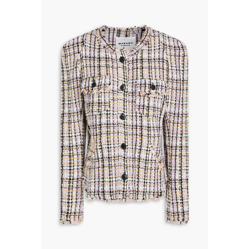 Isabel Marant Étoile 女士 夹克 Nelly 棉混纺花呢夹克