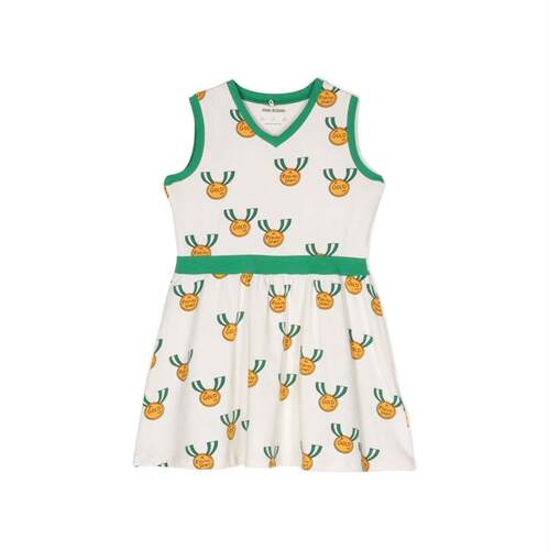Mini Rodini 婴儿 SS24 连衣裙 