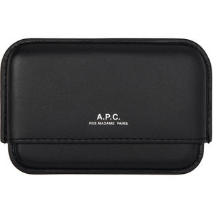 A.P.C. 男士 卡包 黑色 Magna Carta