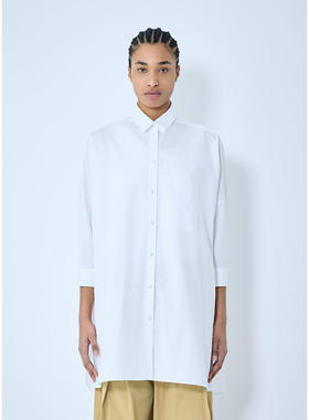 Jil Sander 女士 SS25 衬衫 棉质休闲衬衫