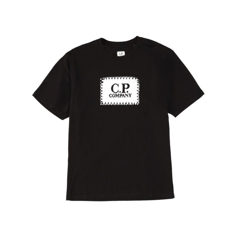 C.P. Company 男士 FW25 T恤 CP公司商標貼片 T 卹