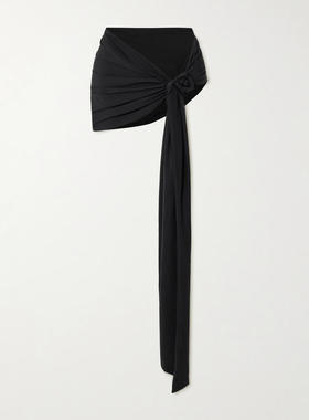 Maygel Coronel 女士 罩衫 Pestagua pareo 嵌花弹性针织罩衫