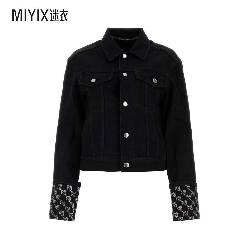 【早秋新品】Alexander Wang亚历山大王 女款长袖牛仔外套