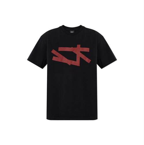 44 LABEL GROUP 男士 SS26 T恤 超大Logo