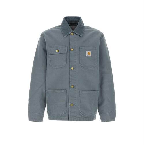 Carhartt WIP 卡哈特 男士 夹克 Powder Michigan 蓝色牛仔大衣