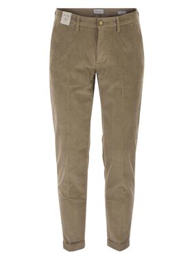 Re_hash 男士 FW25 长裤 MUCHA 弹力棉质莱赛尔纤维斜纹棉布裤