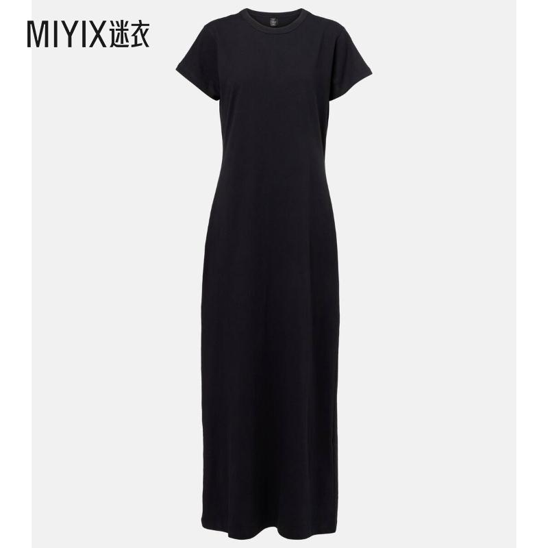 LESET 女款Margo 棉质针织长款连衣裙 迷衣时尚