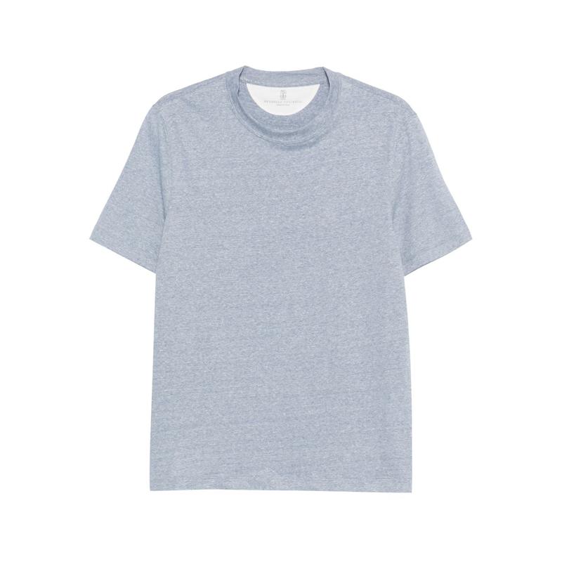 [BC男装]Brunello Cucinelli 男士 26春新品 POLO衫 亚麻混纺T恤