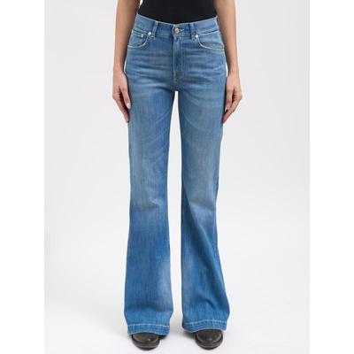 DONDUP 女士 SS26 长裤 PANTALONE OLIVIA 微喇裤(牛仔色)