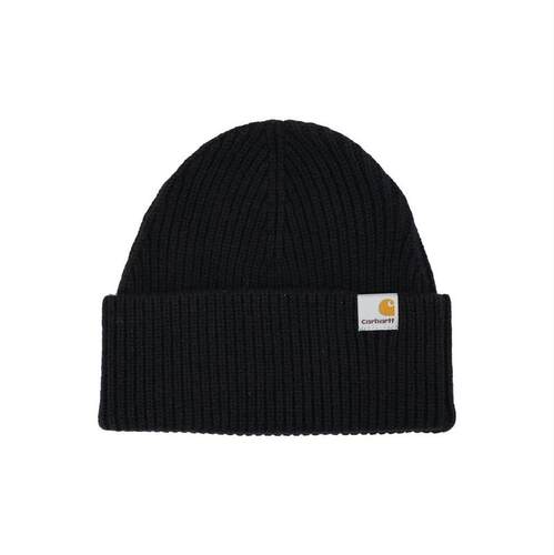 Carhartt WIP 卡哈特 男士 FW26 帽子 Gabe 徽标贴片罗纹针织帽