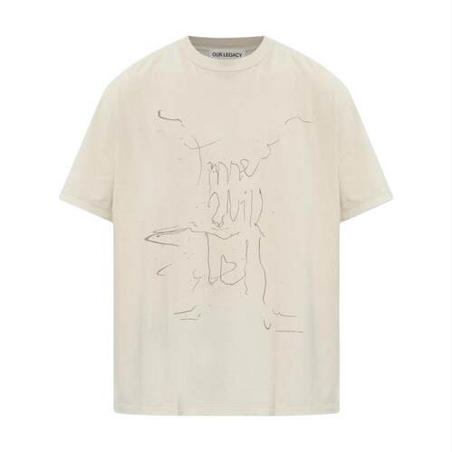 Our Legacy 男士 FW26 上衣 Polos T恤米白色